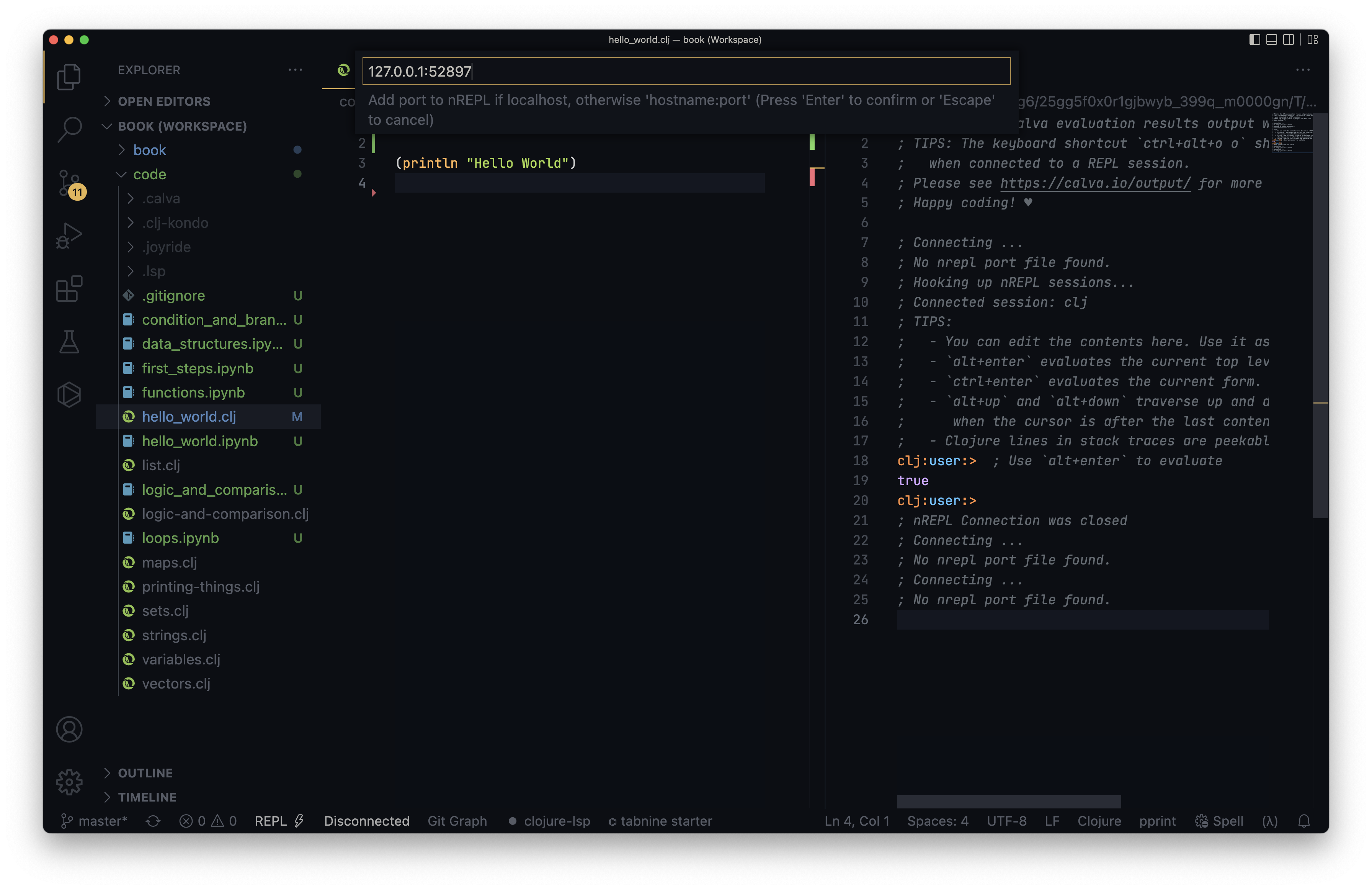 connect to repl 4